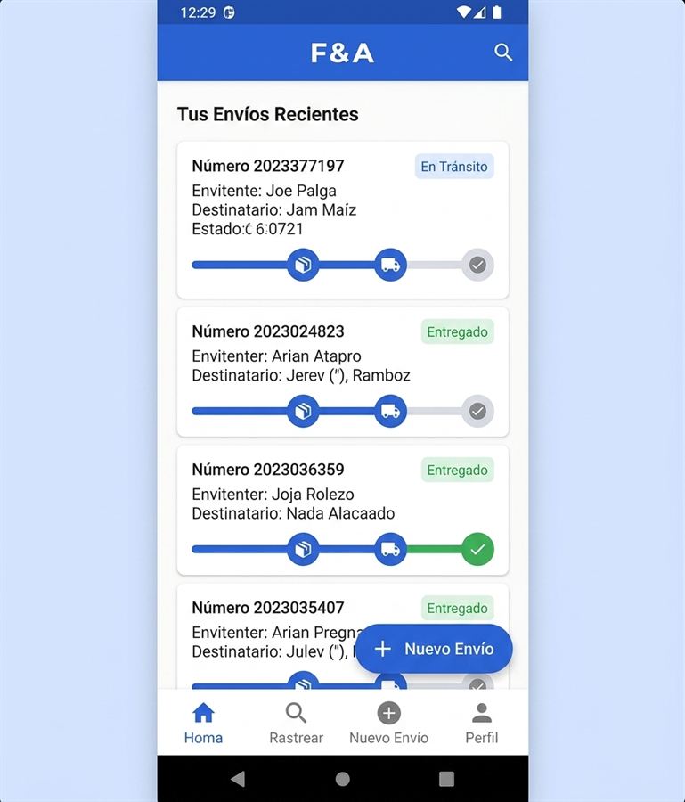 App de Logística de Encomiendas