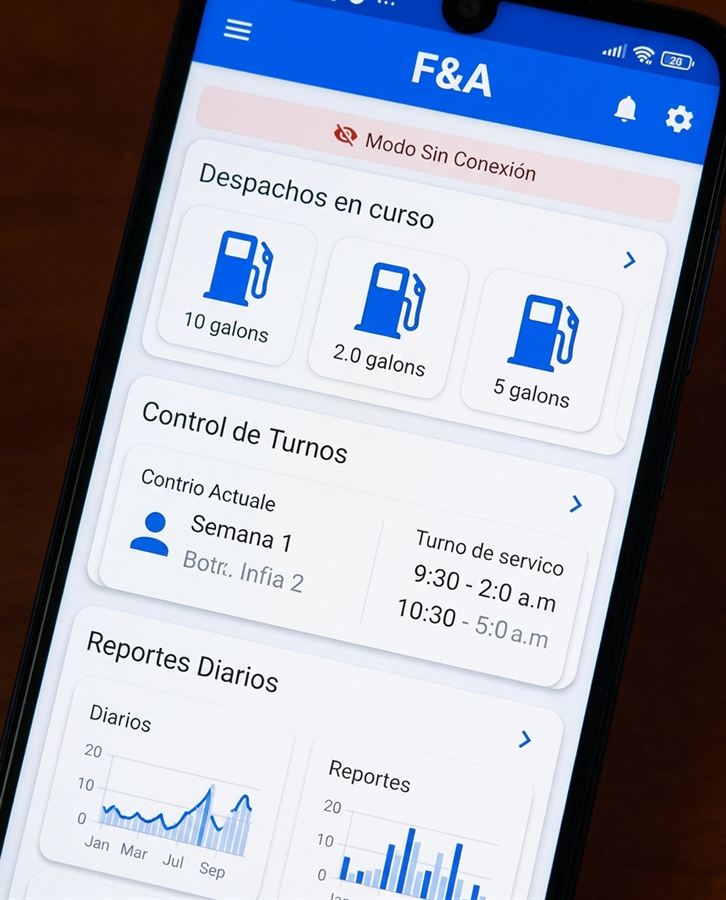 Sistema para Estaciones de Servicio