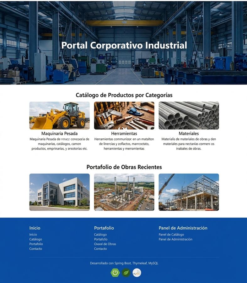 Portal Corporativo Industrial