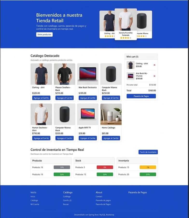 Tienda en Línea Retail